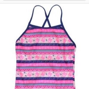 BRAND NEW girl youth name it one piece printed swimsuit size 11-12yr